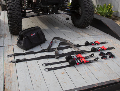 Ultimate 1.5" Tire Bonnet Kit - Black - SpeedStrap