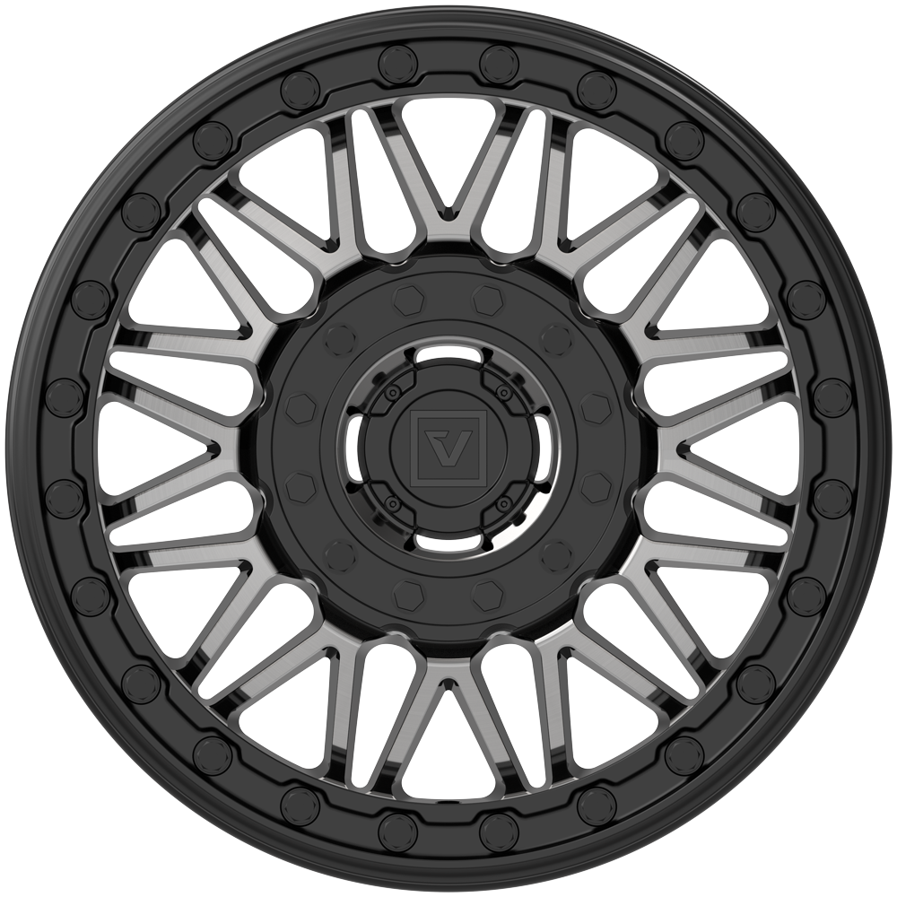 V08 UTV Beadlock Wheel (Dark Tint)