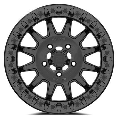 V09 Beadlock Wheel (Brushed Charcoal)