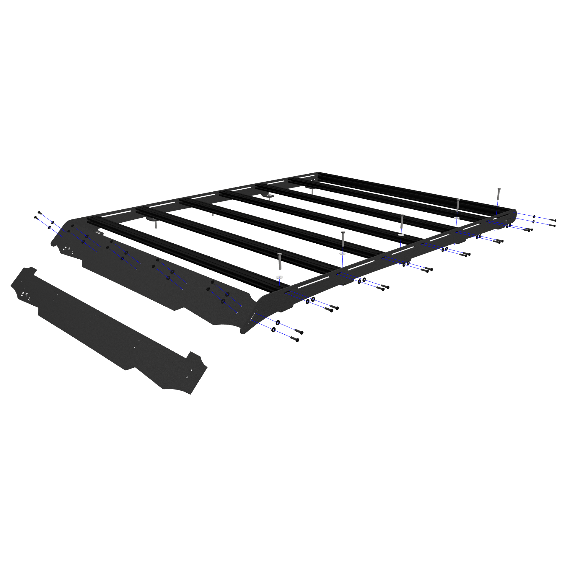 Polaris Xpedition Adventure 5-Seat Roof Rack