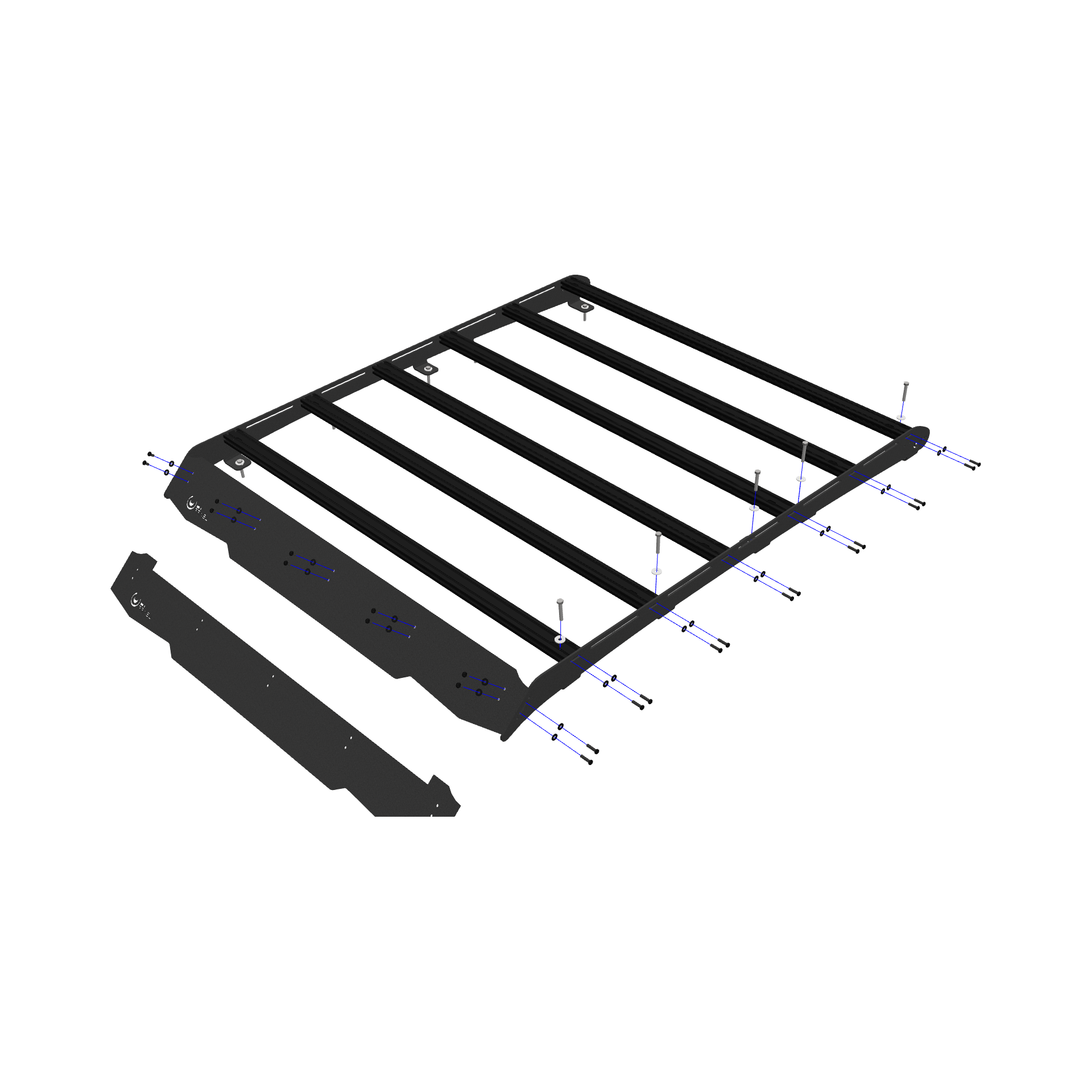 Polaris Xpedition Adventure 2-Seat Roof Rack