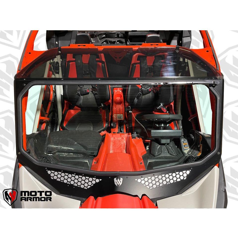 Can Am X3 Vented Glass Windshield