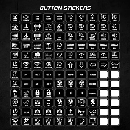 Off Road 8 Switch Panel w/ Mounting Bracket (GARAGE SALE)