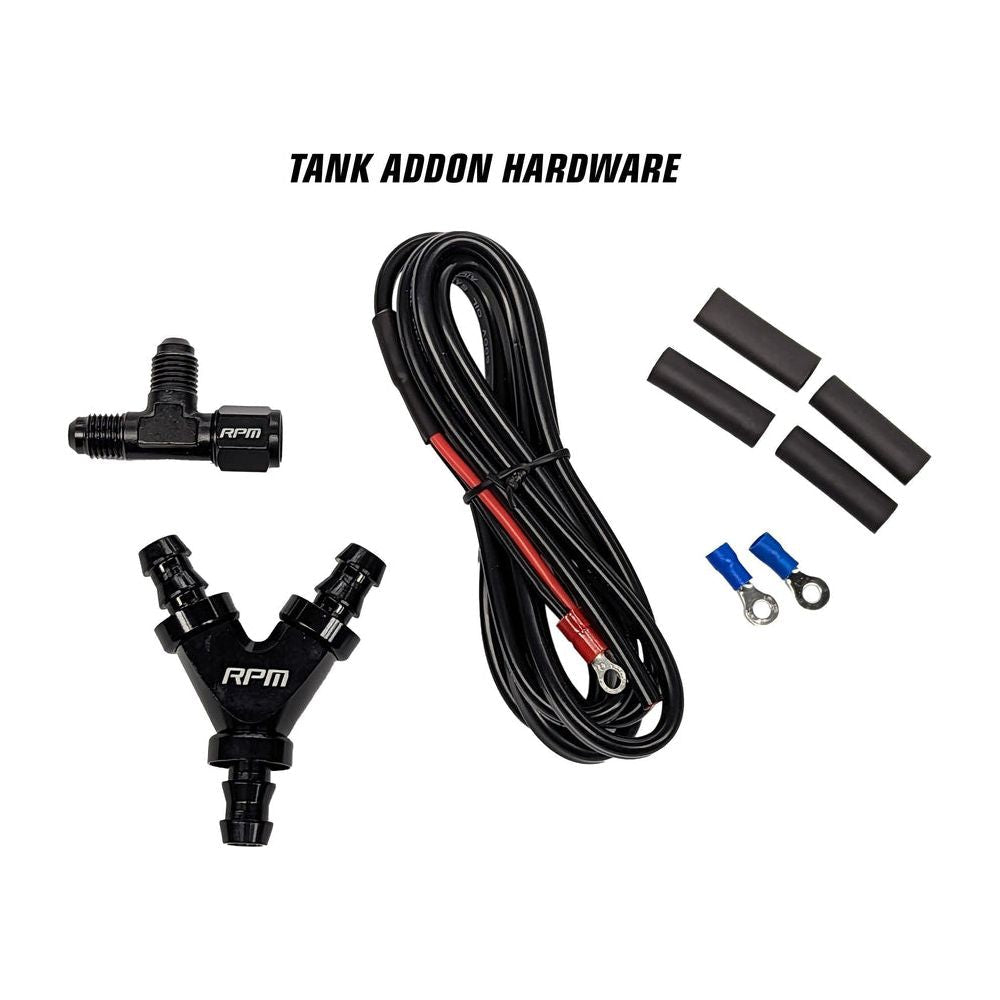 RZR Auxiliary Fuel Tank - 4 Seat XPT / XP1000 / Turbo S 4.5G Auxiliary Fuel Gas Tank Kit