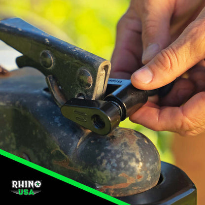 Rhino USA 2In Trailer Coupler Hd Lock Kit-2-Piece