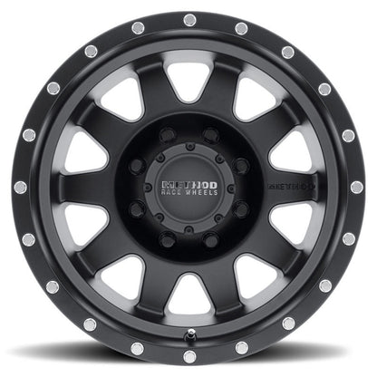Method MR301 The Standard 20x9 +18mm Offset 8x6.5 130.81mm CB Matte Black Wheel