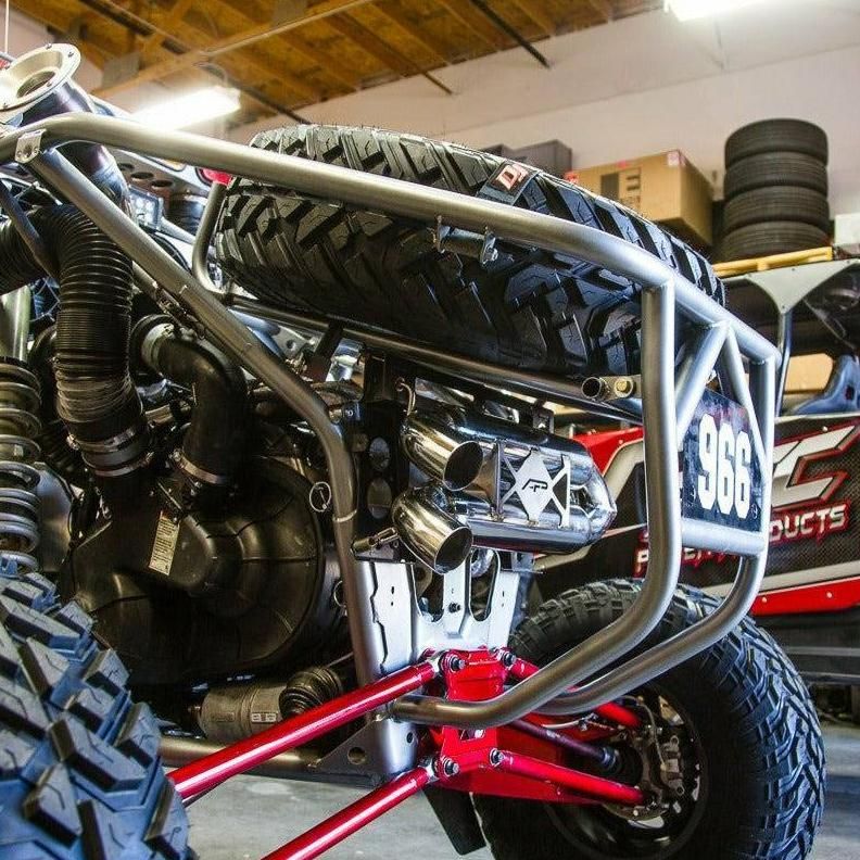 Polaris RZR Turbo Dual Tip Exhaust System