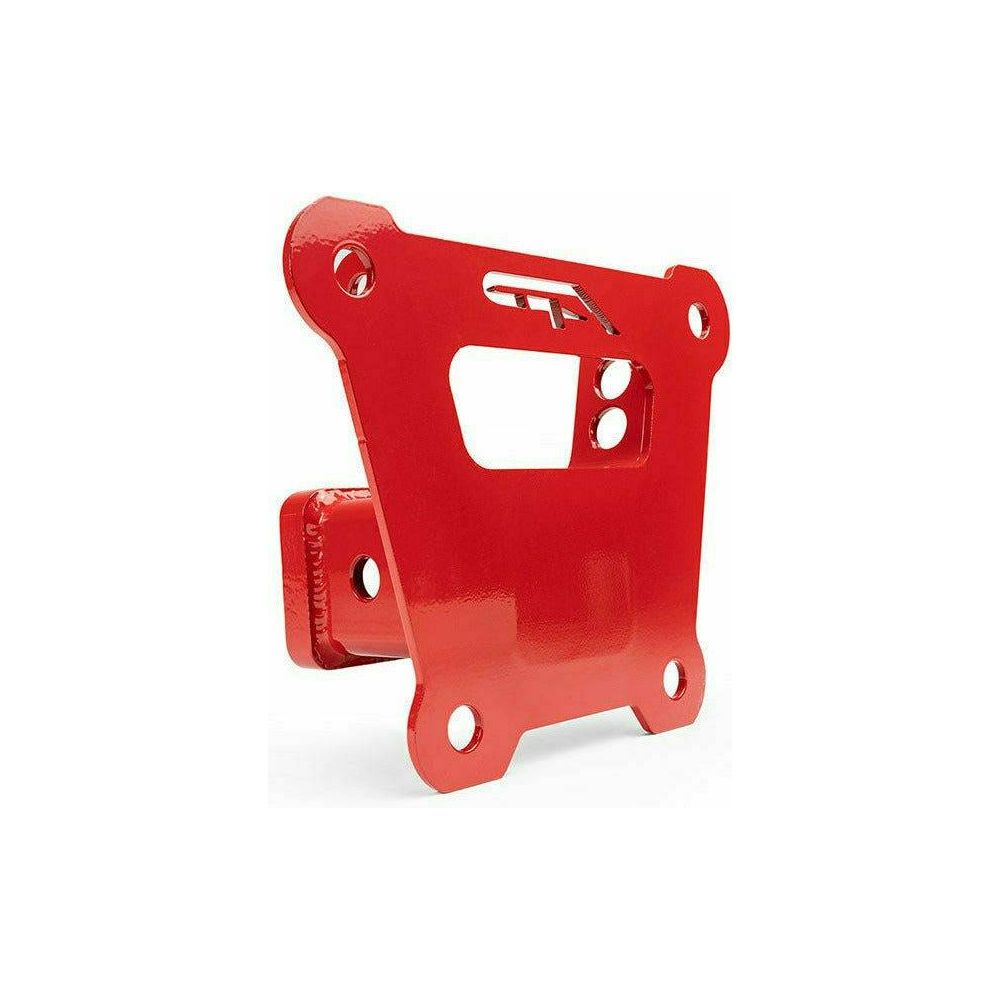 Polaris RZR Turbo S Radius Rod Plate with Hitch Receiver