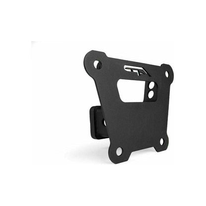 Polaris RZR Turbo S Radius Rod Plate with Hitch Receiver