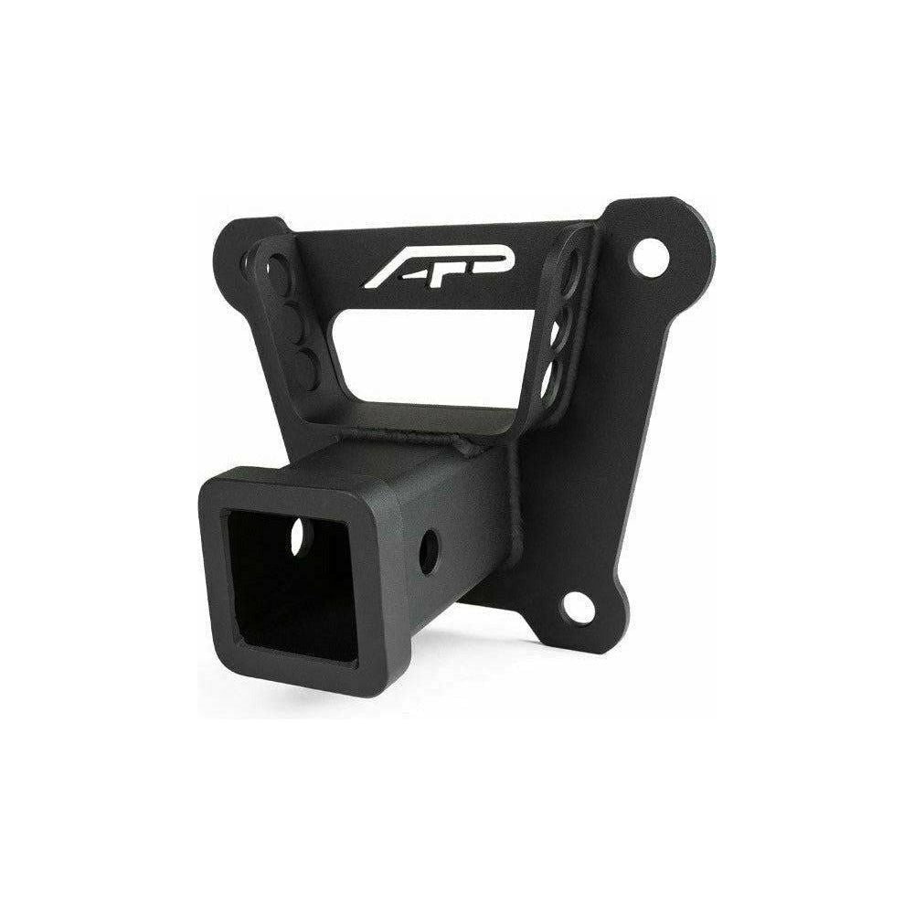 Polaris RZR Turbo S Radius Rod Plate with Hitch Receiver