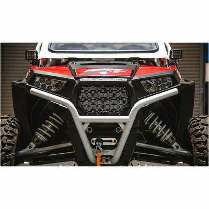 Polaris RZR XP 1000 (2014-2018) Premium Front Grille/ SILVER (GARAGE SALE)
