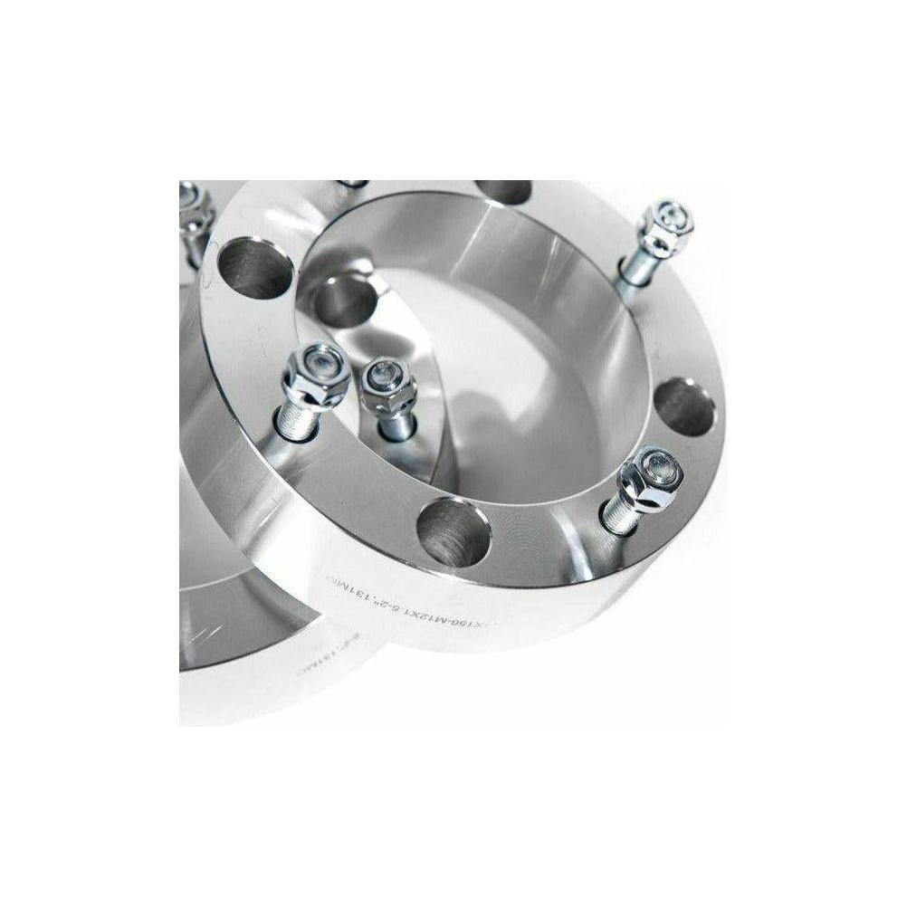 Kawasaki / Polaris 2" Wheel Spacers (Silver)
