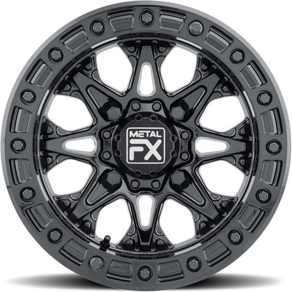 Assassin Beadlock Wheel 4x137 15x10 (13mm) (Gloss Black) (GARAGE SALE)