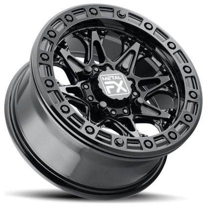Assassin Beadlock Wheel 4x137 15x10 (13mm) (Gloss Black) (GARAGE SALE)