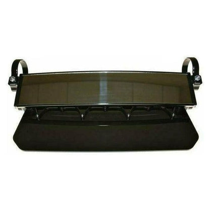 12″ Wide Panoramic Rearview Mirror with Visor