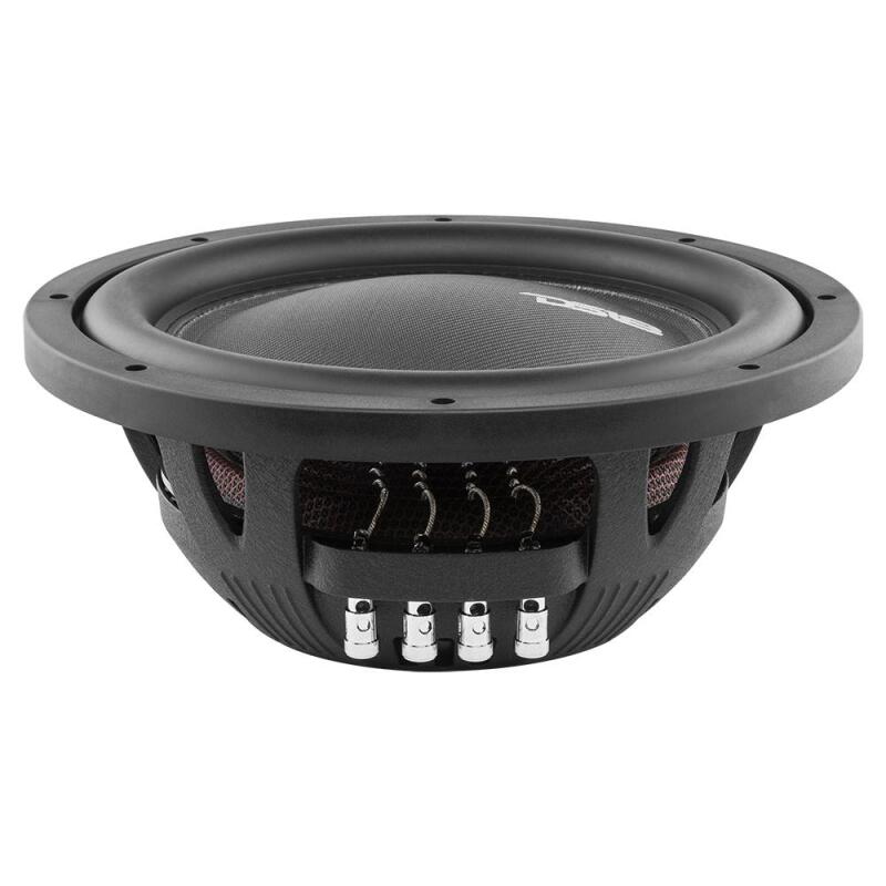 DS18 12in 800 Watts RMS 4 ohm DVC Shallow Mount Fiber Glass Subwoofer IXS Series