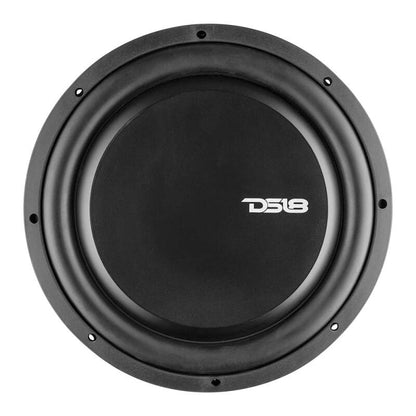 DS18 12in 600 Watts RMS 2 ohm DVC Shallow Mount Water Resistant Subwoofer