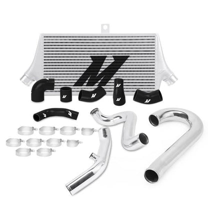 Mishimoto Universal Silver R Line Intercooler Overall Size: 31x12x4 Core Size: 24x12x4 Inlet /Outlet