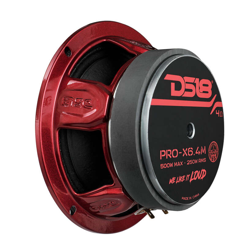 DS18 6.5in 250 Watts RMS 4 ohm Mid-Range Loudspeaker