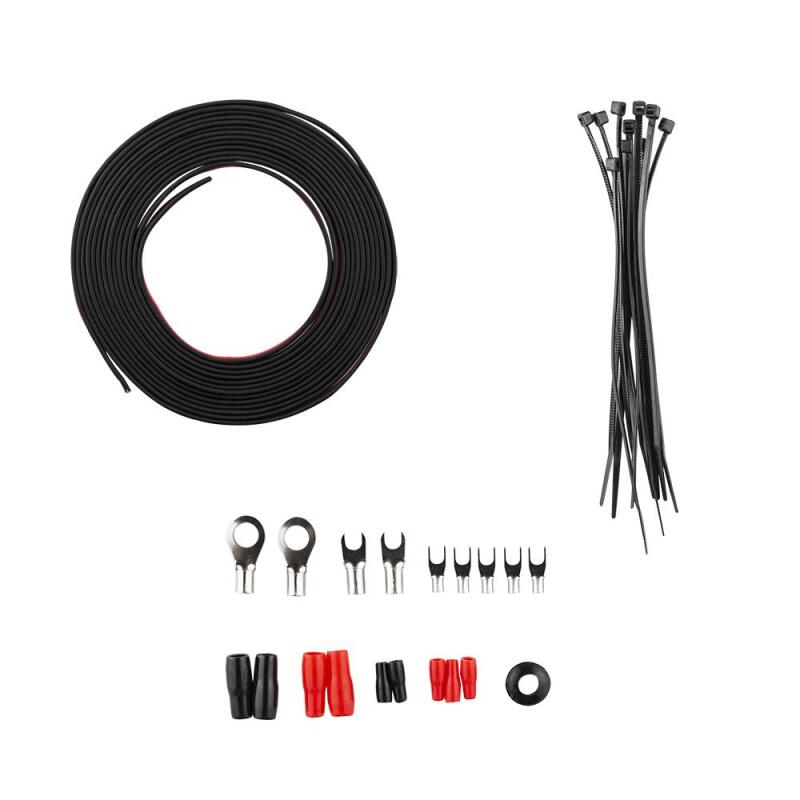 DS18 8-GA Amplifier Install Kit- Red