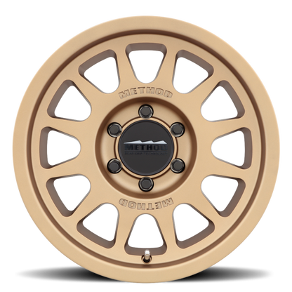 Method MR703 17x8.5 +25mm Offset 6x135 87mm CB Method Bronze Wheel