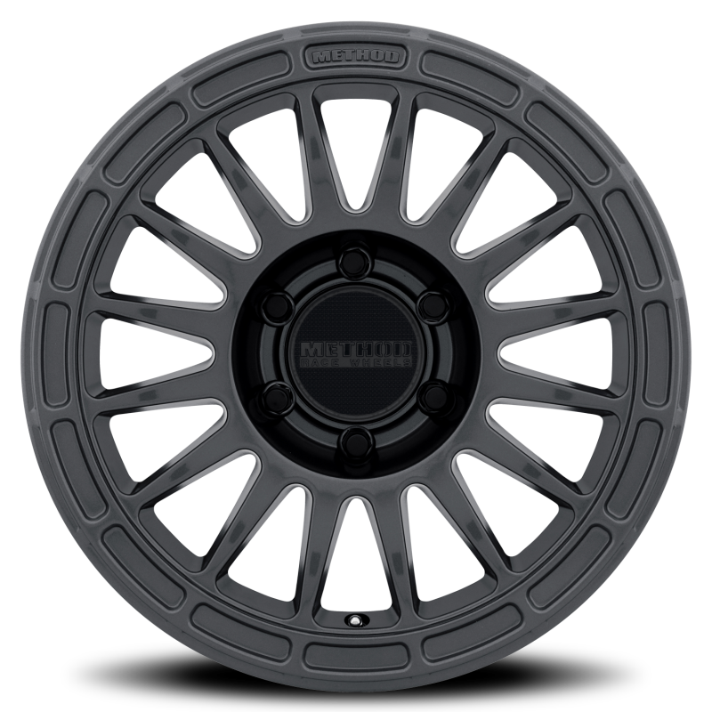 Method MR314 17x7.5 +30mm Offset 5x4.5 73mm CB Matte Black Wheel