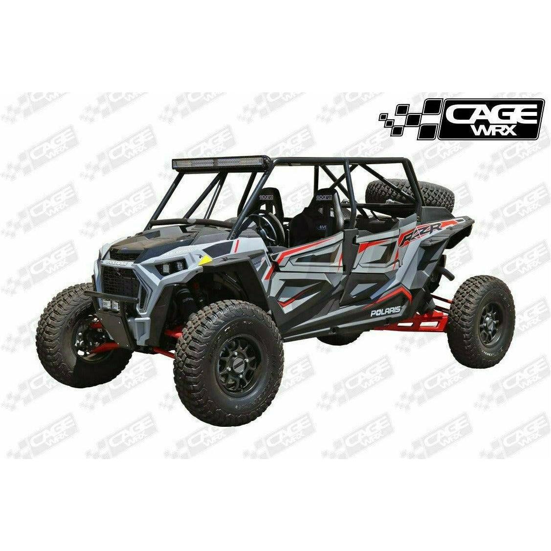 Polaris RZR 4 (2019-2023) Raw Assembled Baja Spec Cage with Roof