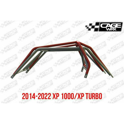 Polaris RZR (2019-2023) Raw Assembled Baja Spec Cage with Roof