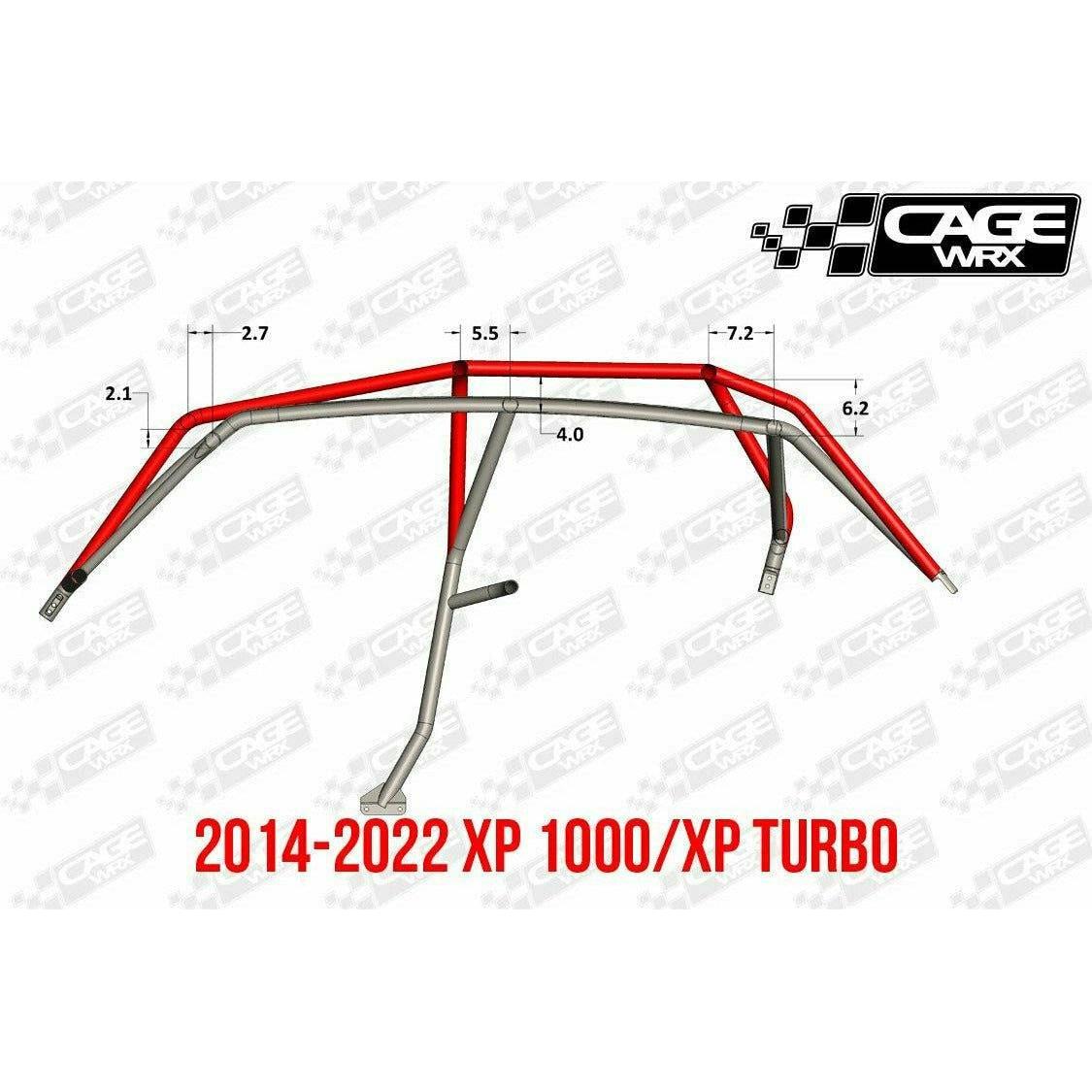 Polaris RZR 4 (2019-2023) Raw Unassembled Super Shorty Cage Kit