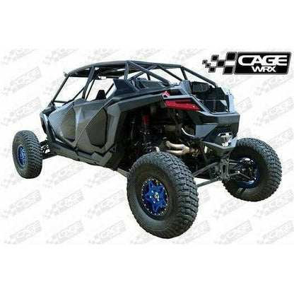 Polaris RZR Pro R 4 Raw Assembled Super Shorty Cage with Roof