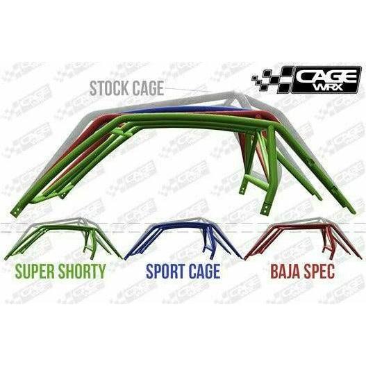 Polaris RZR (2014-2018) Raw Assembled Baja Spec Cage with Roof