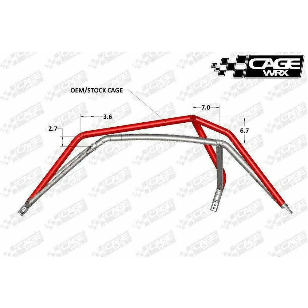 Polaris RZR (2014-2018) Raw Unassembled Super Shorty Cage Kit