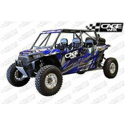 Polaris RZR 4 (2014-2018) Raw Assembled Baja Spec Cage with Roof