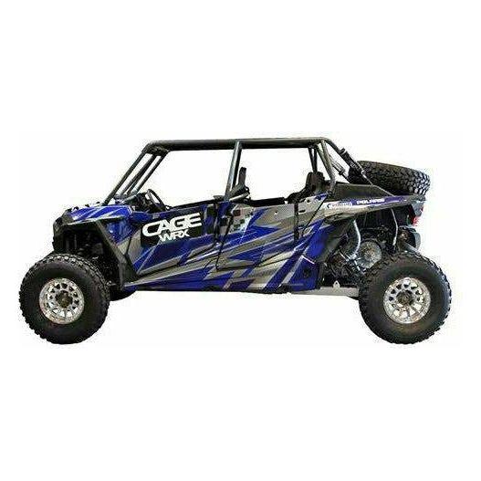 Polaris RZR 4 (2014-2018) Raw Assembled Baja Spec Cage with Roof