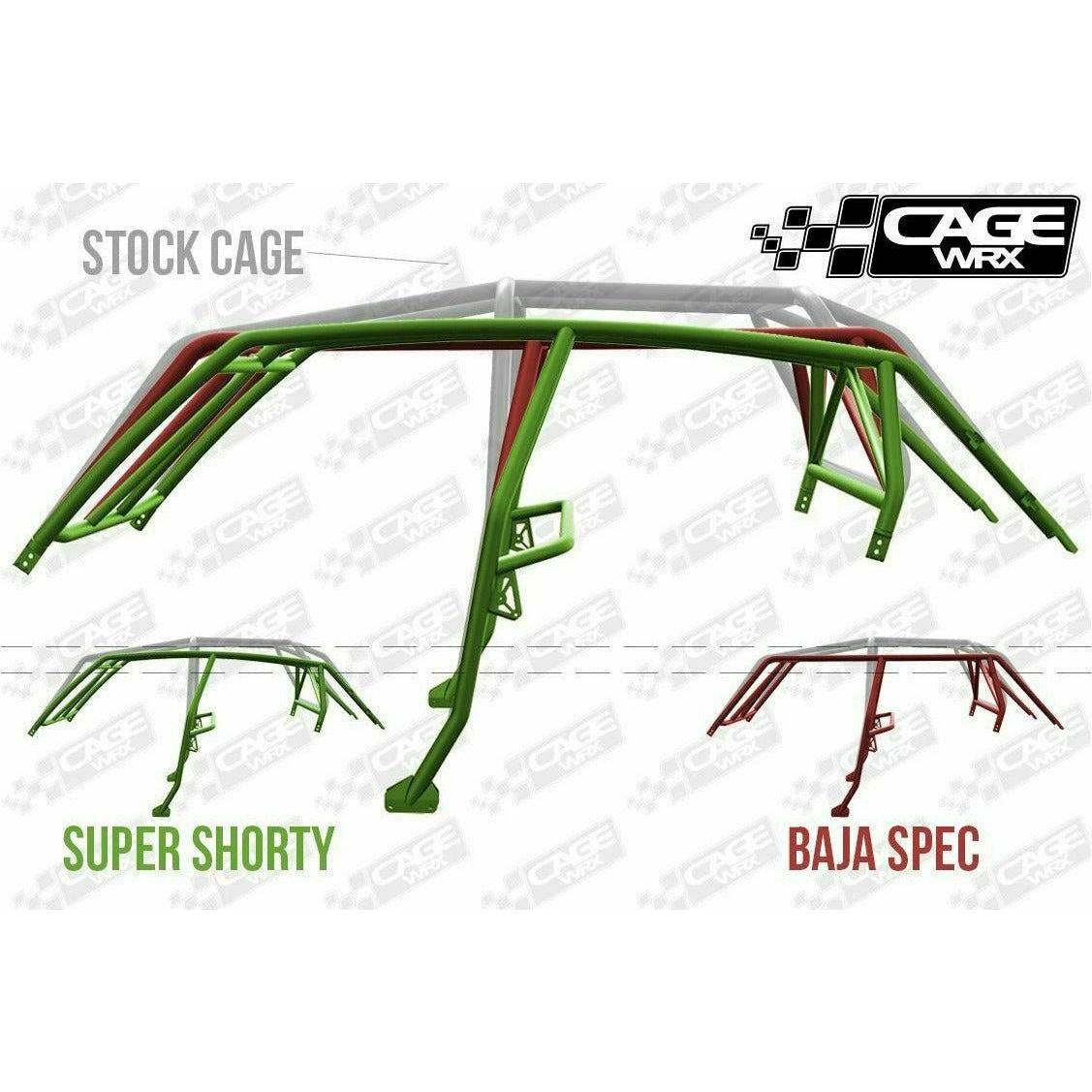 Polaris RZR 4 (2019-2023) Raw Assembled Super Shorty Cage with Roof