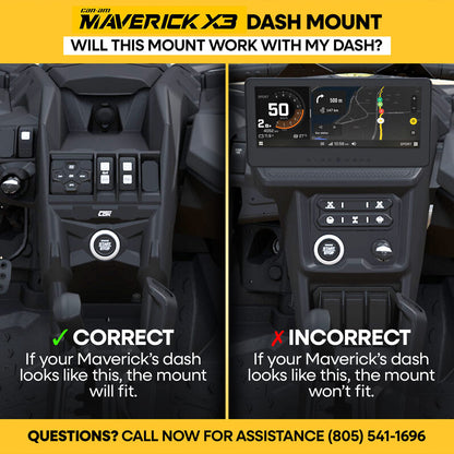 Can-Am Maverick X3 Complete Communication Kit with Bluetooth Intercom and 2-Way Radio