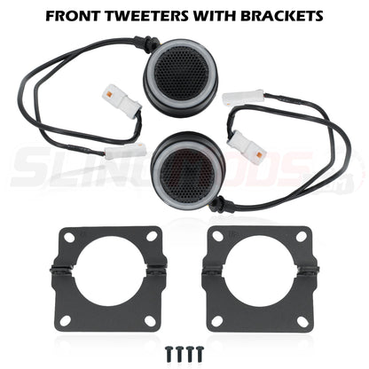 2020-2025 Can-Am Spyder RT Limited 800watt 6-Speaker Plug-&-Play Audio Kit