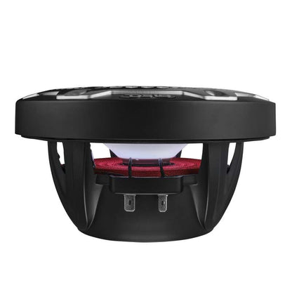 DS18 NXL-M Series Spkr w/ RGB LED Lights 6.5in 2-Way 100 Watts RMS 4 ohm Blk Grill Detached w/ Cover