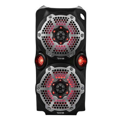 DS18 2015+ Polaris Slingshot Center Console Enclosure Fits 2x 6in & 2x 2.28in Speakers(Not Included)