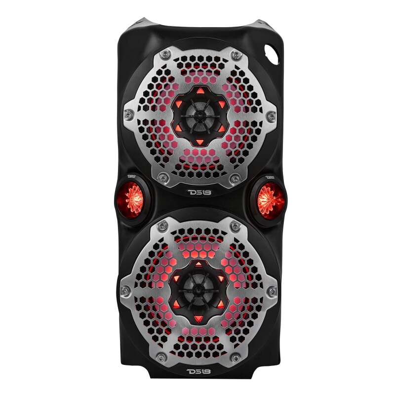 DS18 2015+ Polaris Slingshot Center Console Enclosure Fits 2x 6in & 2x 2.28in Speakers(Not Included)