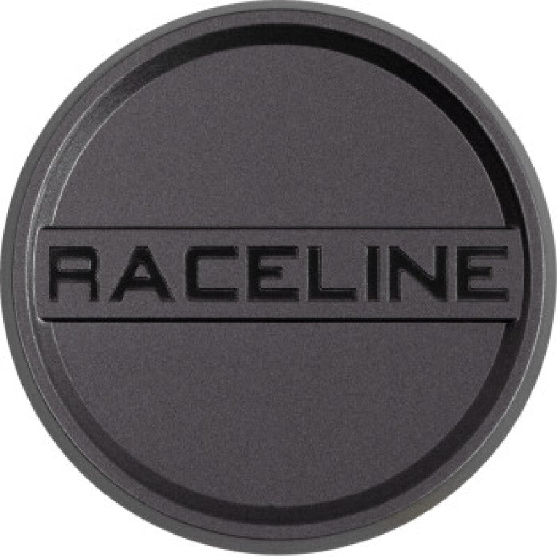 Raceline Center Cap - 4X137/156 - Gloss Black w/Decal Pack