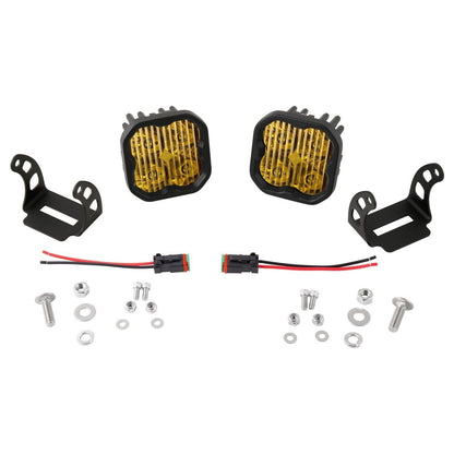 Stage Series 3" Yellow Pro LED Pods (Pair)