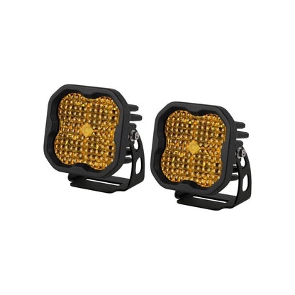 Stage Series 3" Yellow Pro LED Pods (Pair)