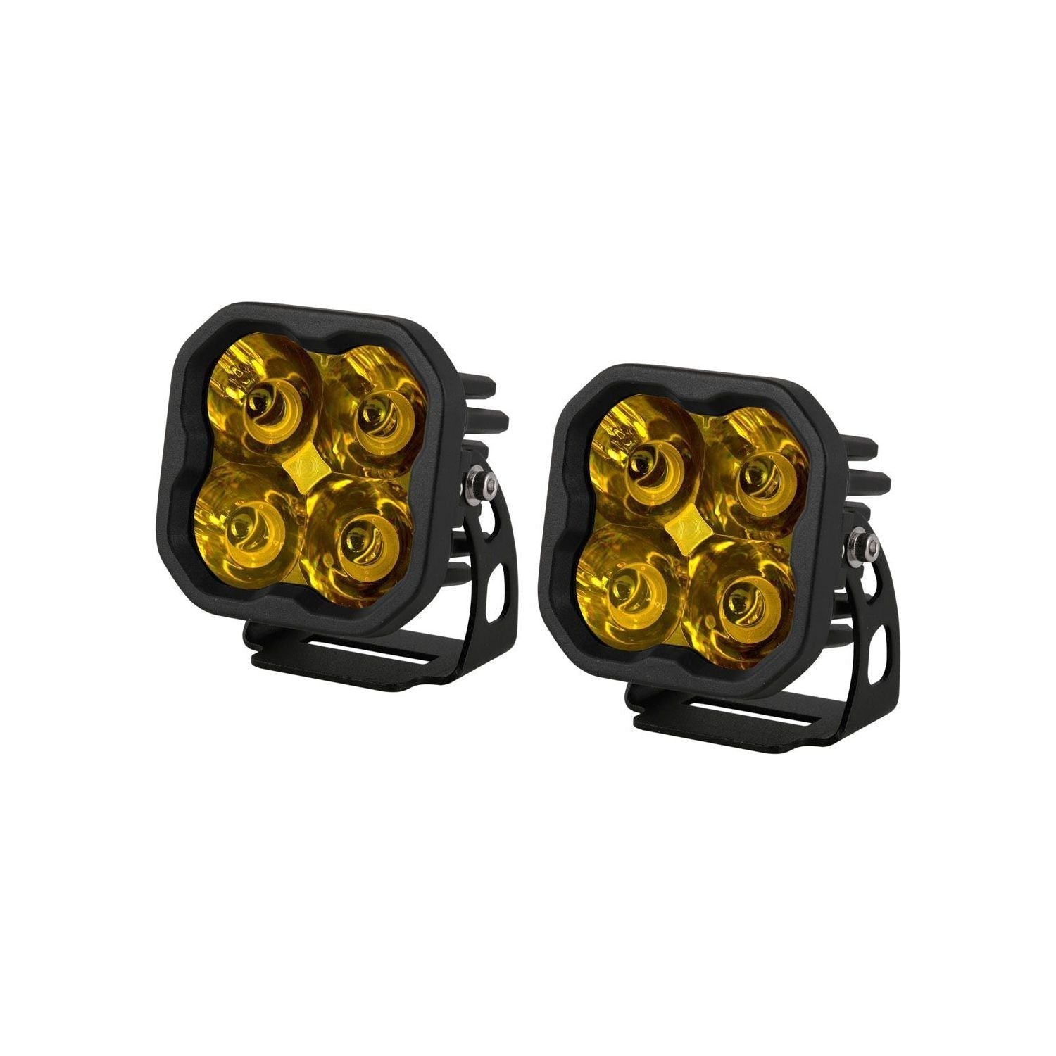 Stage Series 3" Yellow Pro LED Pods (Pair)