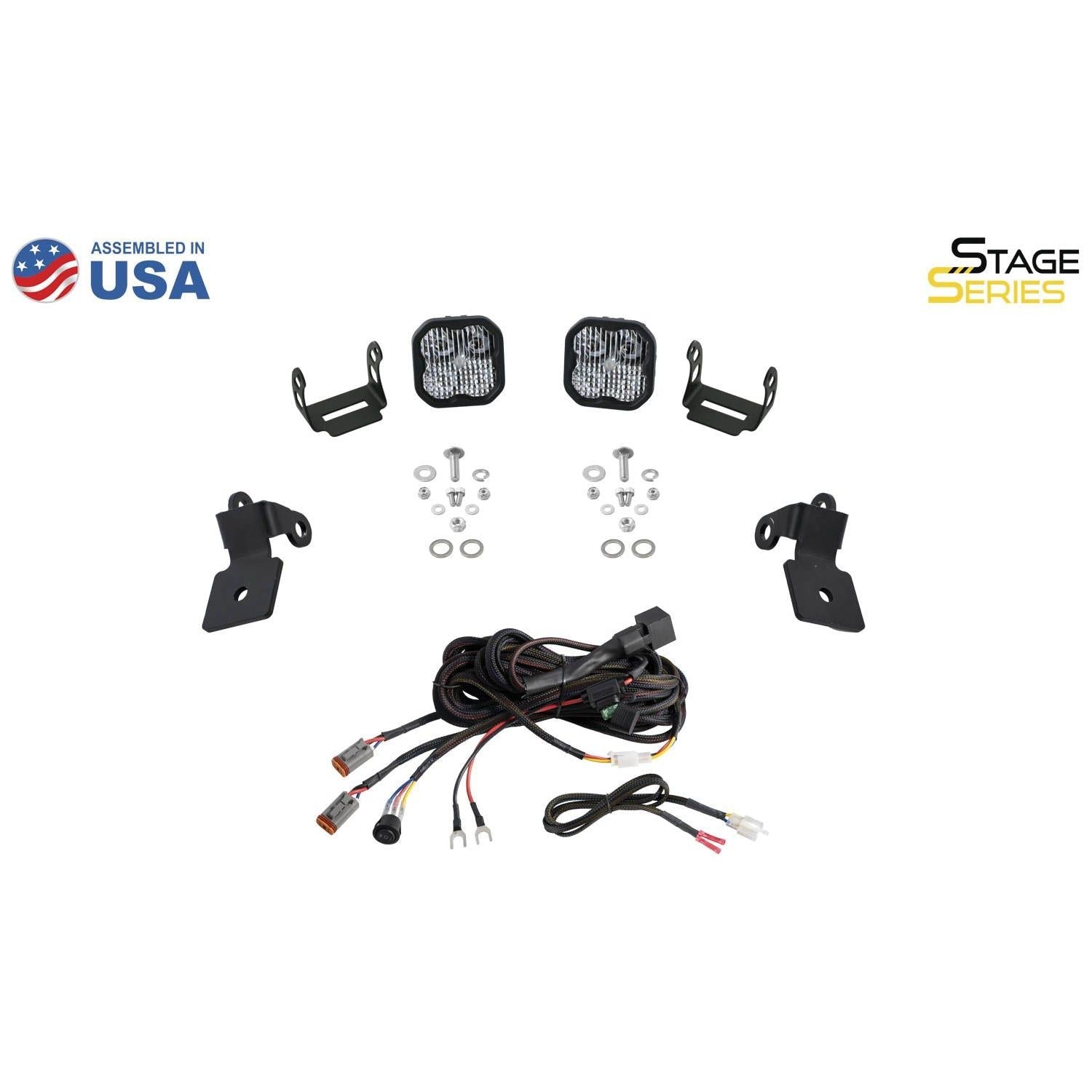 Polaris RZR Pro / Turbo R Stage Series A-Pillar Pod Kit