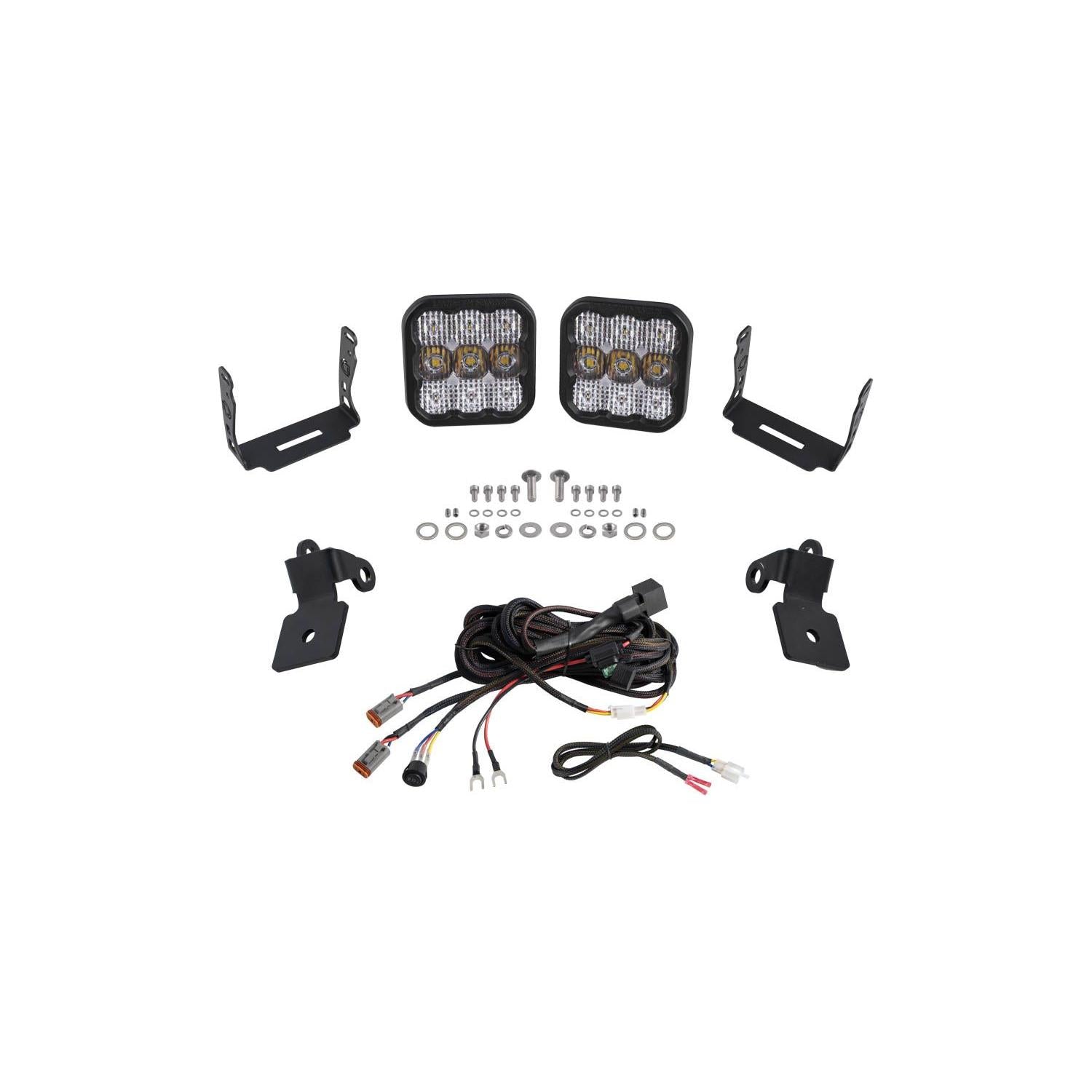 Polaris RZR Pro / Turbo R Stage Series A-Pillar Pod Kit