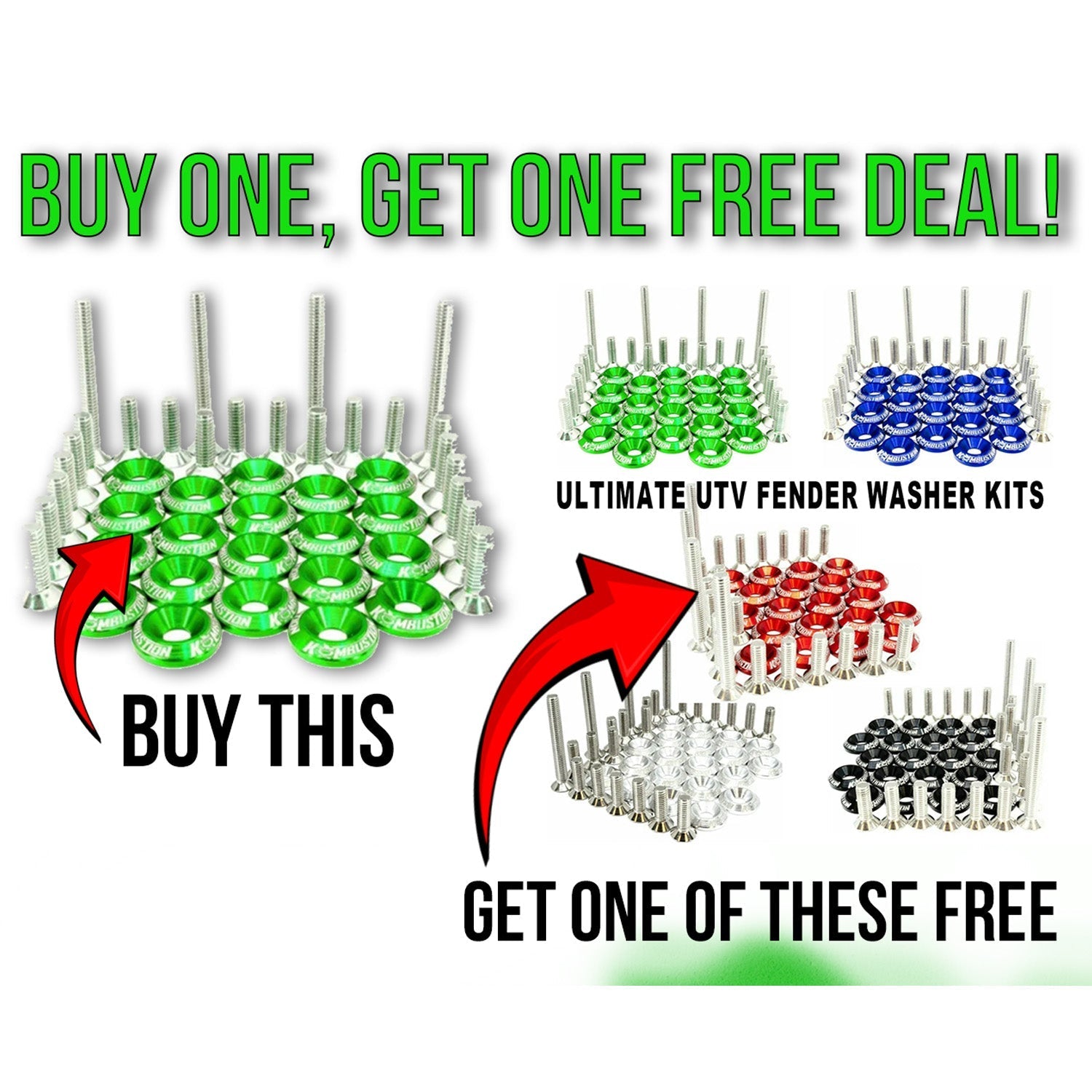 UTV Fender Washer Kit