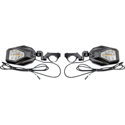 UTV Lighted Side View Mirrors