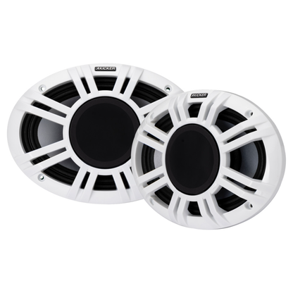 KMXL 6x9" LED HLCD Coaxial Speakers (4 Ohm)