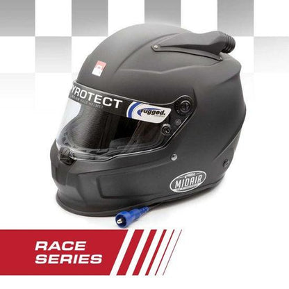 Rugged Radios Pyrotect MIDAIR Race Offroad Wired Helmet